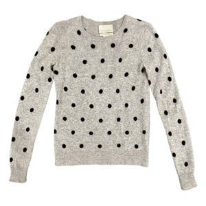 RARE Collectible Cynthia Rowley Polka Dot Cashmere Sweater